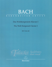 Well tempered clavier I.